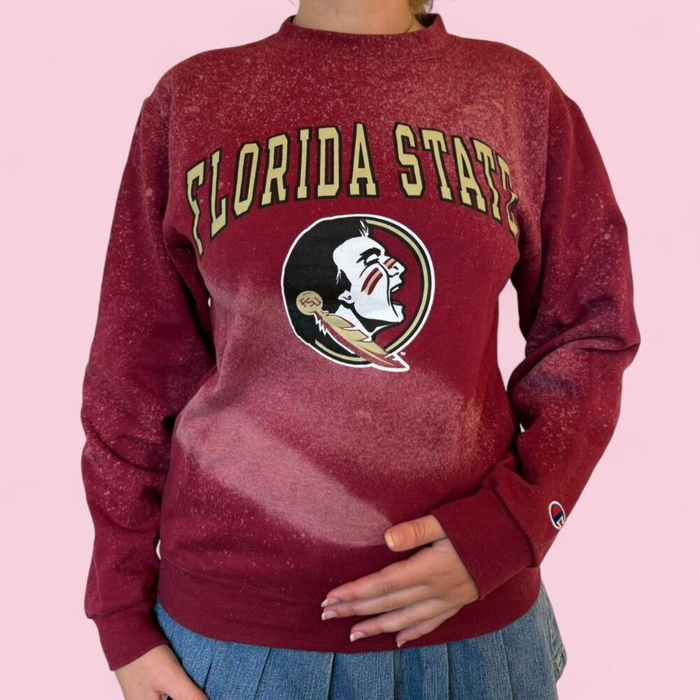florida state seminoles champion crewneck sweatshirt